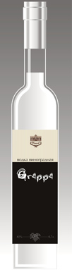 этикетка водки Grappa этикетка водки Grappa
